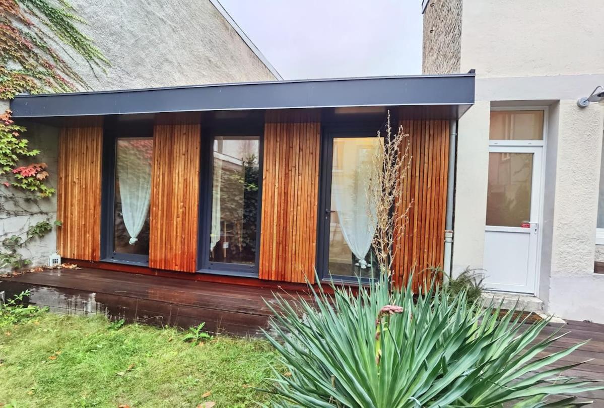 Maison De Ville Avec Terrasse Et Jardin Reims Kültér fotó